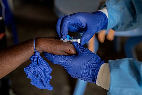 Mpox outbreak: A treatment centre in Munigi, eastern Congo